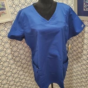 Cherokee Scrub Tops Blue XL